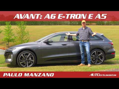 Audi A6 Avant e-tron e A5 Avant: lançamento