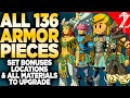 FULL Armor Guide TotK - All 136 Armor Pieces, Set Bonuses, Upgrade Costs & More Tears of the Kingdom