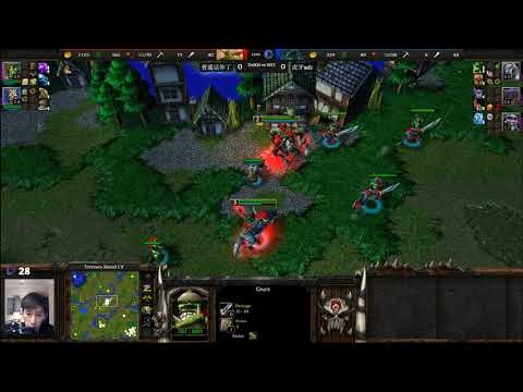 Th000 (Orc) vs WFZ (UD) - WarCraft 3 - WC2884