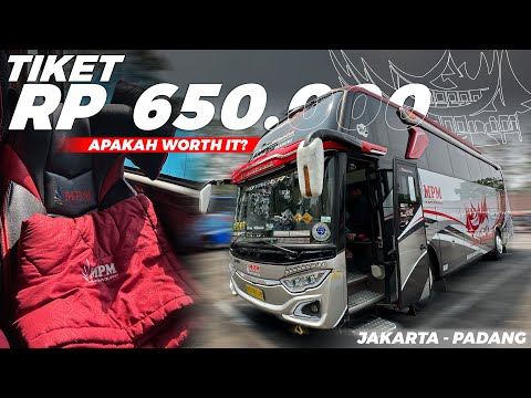 MENCOBA KASTA TERTINGGI BUS MPM, ENAK GAK YA⁉️Trip Jakarta-Palembang with Mutia Putri Mulia PART 1