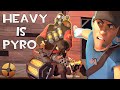 TF2 Heavy Plays Pyro