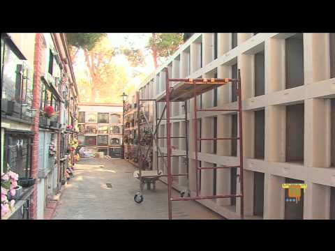 08/10/14 – La Nucia invierte 70.000 euros en la construcción de 88 nuevos nichos en el Cementerio