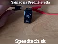 Spínač kolískový 12V / 24V - PŘEDNÍ SVĚTLA s LED podsvietením (37x21mm) Rocker - Video Youtube