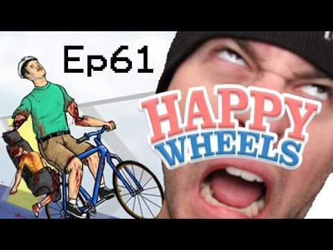 STOP F*CKING WITH ME HAPPY WHEELS! Happy Wheels w/ FLuffee Ep.61