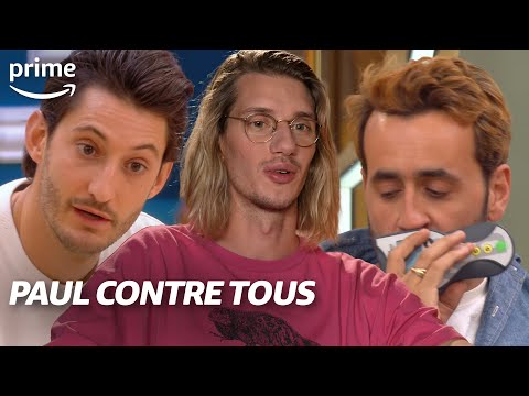 Pierre Niney et Jonathan Cohen tentent de faire craquer Paul Mirabel (spoiler : c'est impossible)