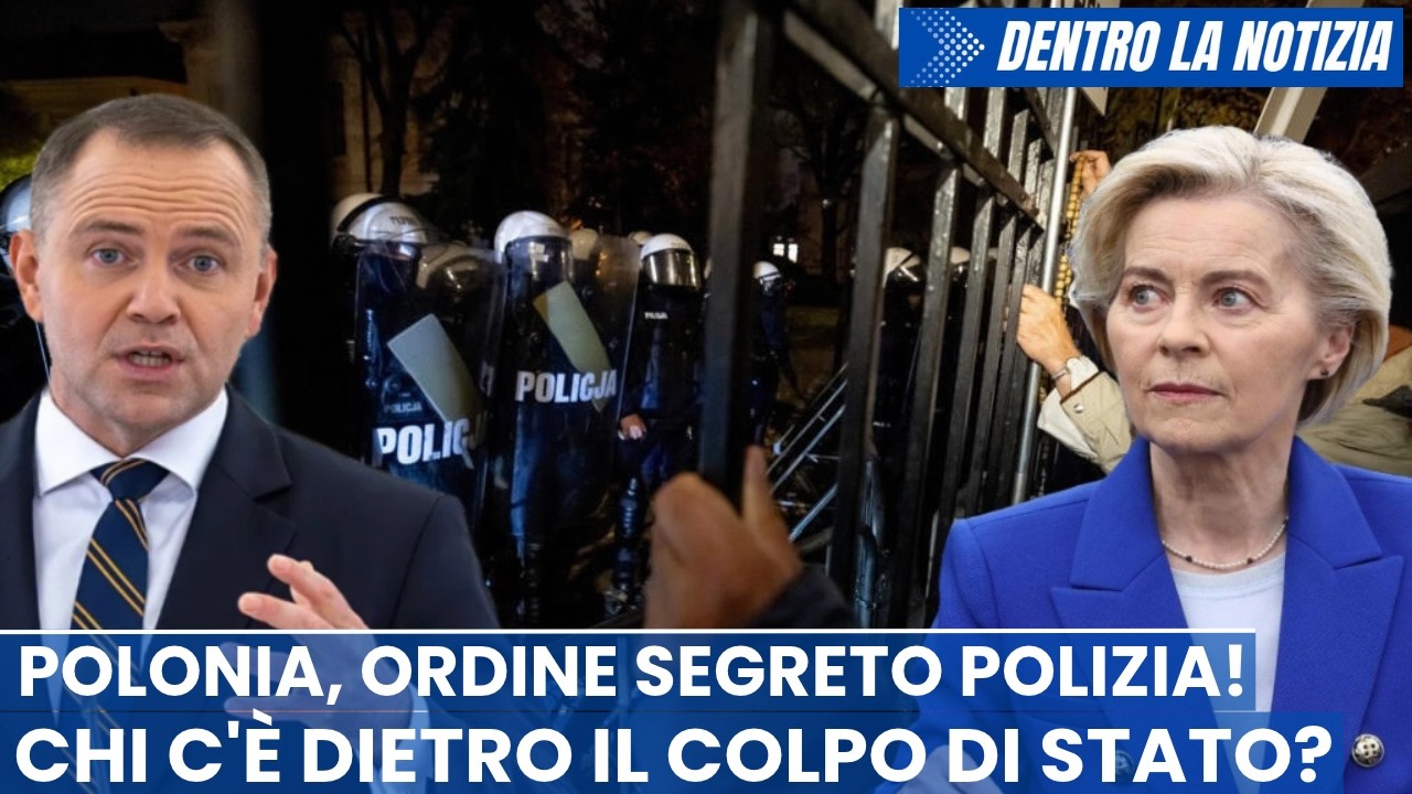 Colpo di stato Polonia, Duda ex presid.: Tusk farà 20 anni di carcere! Ordine segreto polizia sapeva