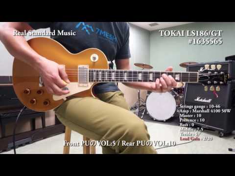 Tokai " LS186 Tobacco Burst" MADE IN JAPAN image 14