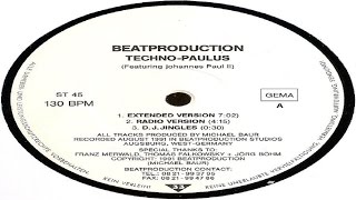 BeatProduction Featuring Johannes Paul II - Techno-Paulus(A2 Radio Version)(1991)