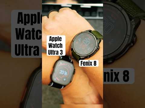 APPLE WATCH ULTRA 3 gegen FENIX 8