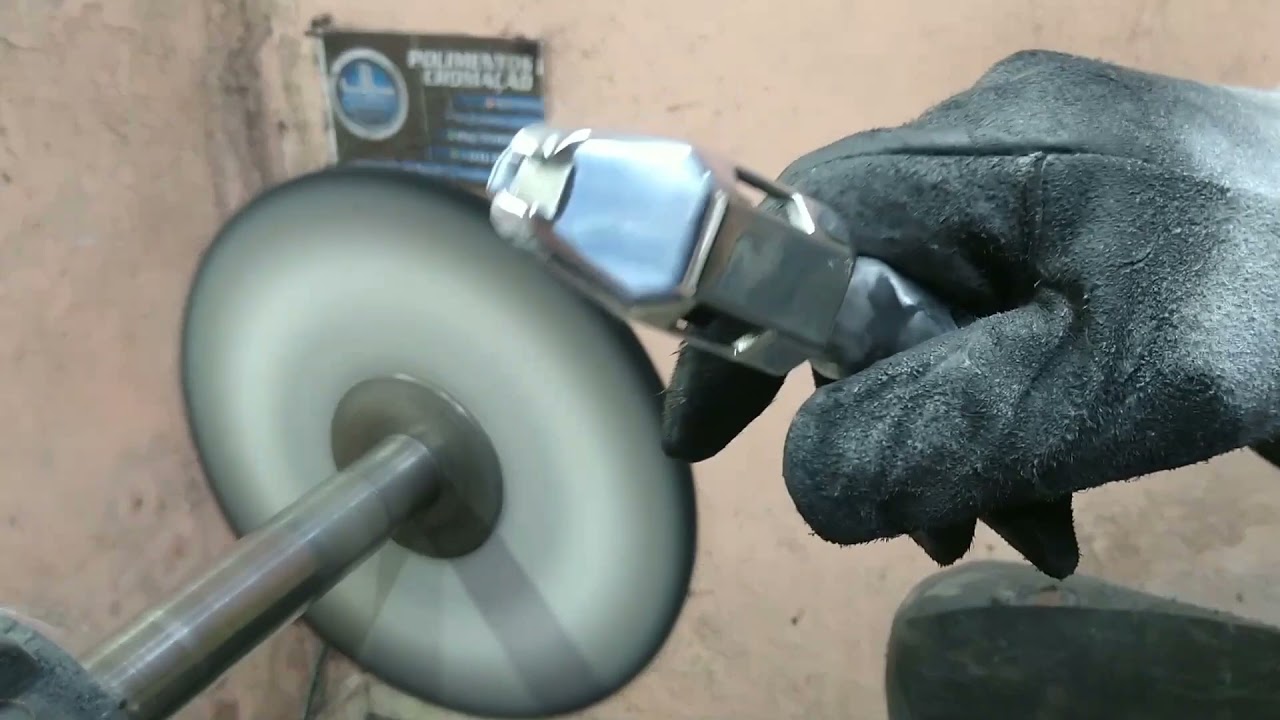 RODA MONTADA DE LIXAS E RODA DE PANO P/ POLIMENTO DE PEÇAS. VÍDEO EXPLICATIVO, VÍDEO AULA. ( DEUS )