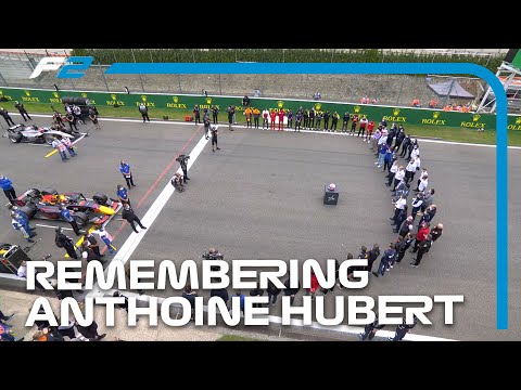 A Minute's Silence for Anthoine Hubert | 2020 Belgian Grand Prix