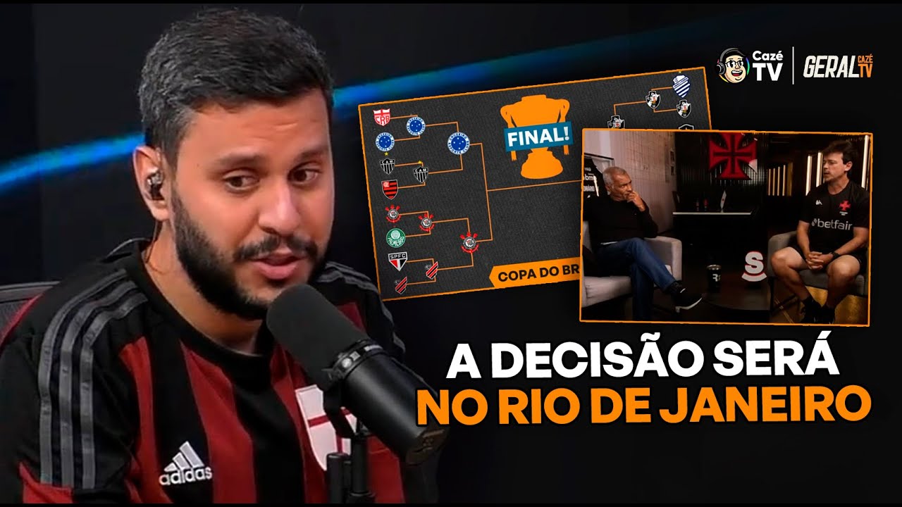 MANDOS DEFINIDOS NA COPA DO BRASIL E DECLARAÇÃO DE DINIZ PARA PHILIPPE COUTINHO | GERAL CAZÉ TV