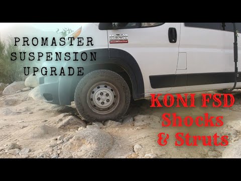 Promaster Suspension Upgrade: A Smooth Ride - Koni FSD Shock & Strut Review with Sumo Springs