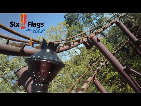 Runaway Mine Train Six Flags Great Adventure | Front Row POV