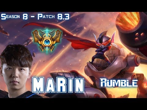 MaRin RUMBLE vs JAX Top - Patch 8.3 KR Ranked