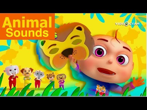 Learn Animal Sounds With Babies | Zool Babies Fun Learning Series | Videogyan Kids Shows