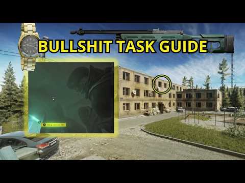 Bullshit Task Guide No Scav Kill Strategy Using Smokes Customs Dorms Eft