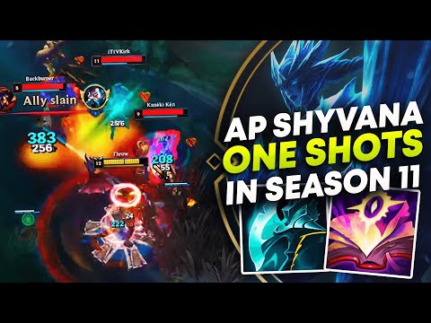 AP SHYVANA ONE SHOTS IN SEASON 11 | League of Legends