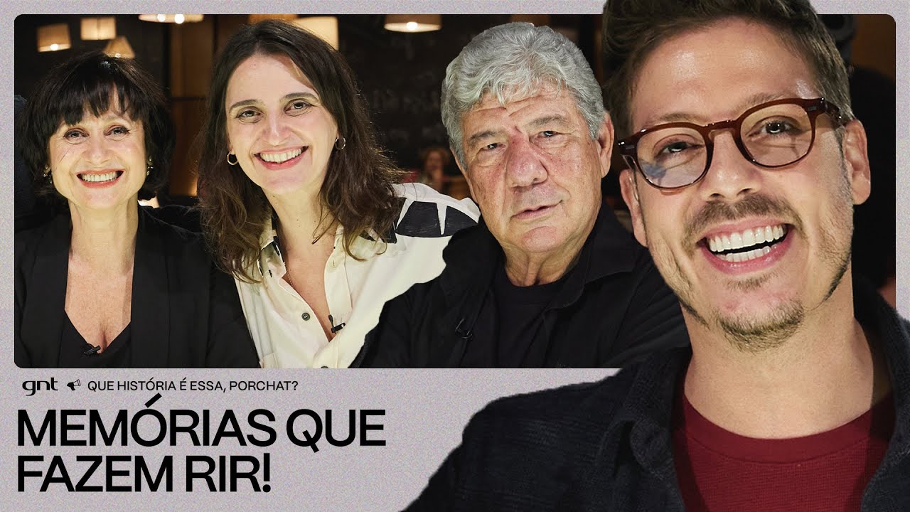 Zezé Polessa, Joel Santana e Kika Kalache no BAR do PORCHAT | Que História É Essa, Porchat? | GNT