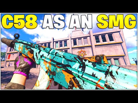 The C58 On Alcatraz - Worth Using As An SMG!? *Best C58 Setup* (Rebirth Island - Warzone)