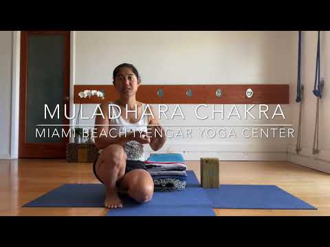 MULADHARA Chakra ( Badhakonasana & Mulabandhasana) Iyengar Yoga