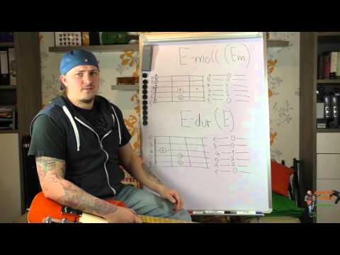 E Gitarre lernen #22 Das E Dur und E Moll