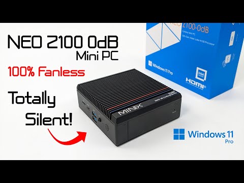 MINIX NEO Z100 0dB An All New Totally Silent Low Power Windows 11 Mini PC