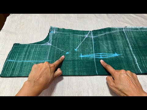 Perfect  fitting के लिए क़मीज़ में Fitting pleats कैसे डाले || How to inset pleats in ladies kameez