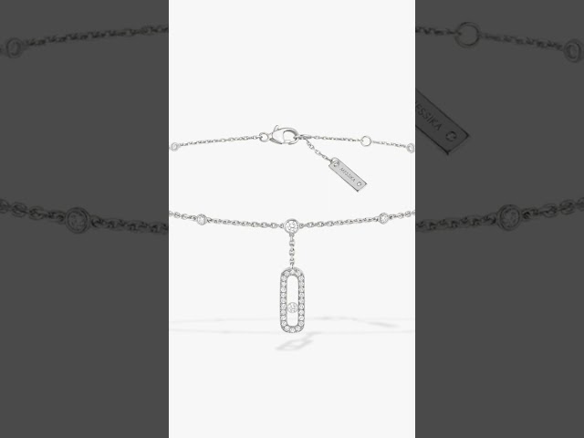 خلخال ميسكا الأنيق باللون / فضي .