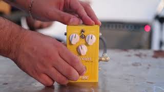 Video thumbnail for Demonstração Pedal Fire Power Booster Restyle by Fire Custom Shop