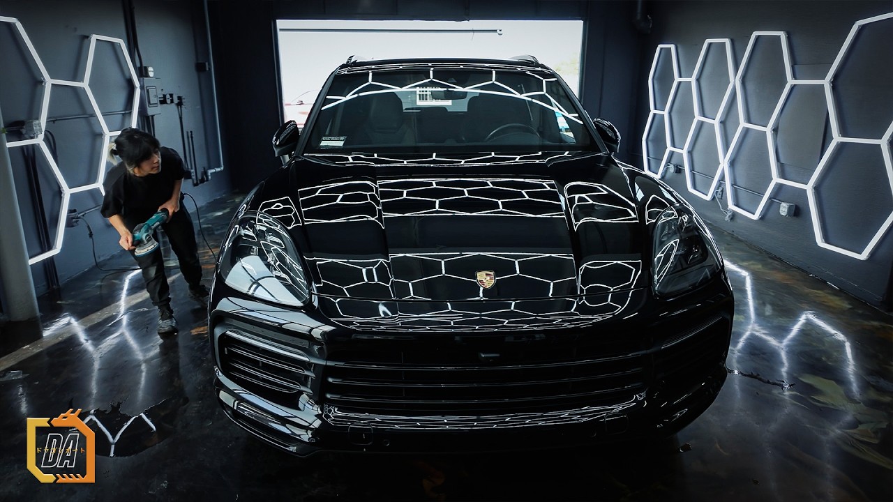 Parking Lot Scratches on This Porsche Disappeared in 60 Seconds