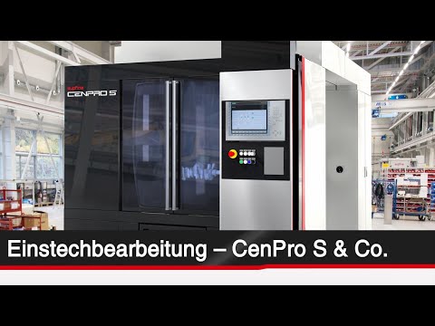 Einstechbearbeitung - CenPro S & Co. / Plunge finishing CenPro S & Co.