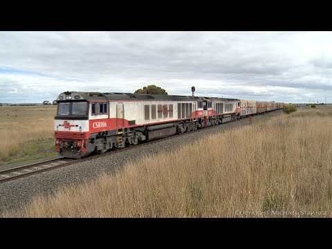 SCT Logistics 1PM9 Mixed Freight Train (21/4/2021) - PoathTV Australian Railways