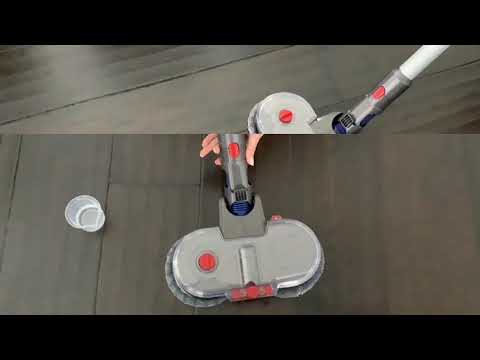 Mop & vacuum attachment for dyson stick vacuum clenaers