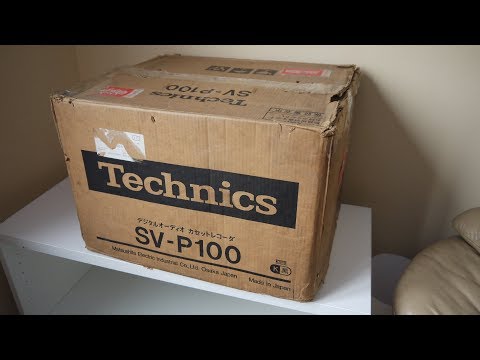 Rare Technics SV-P100. 40 years was Boxed. Open and play