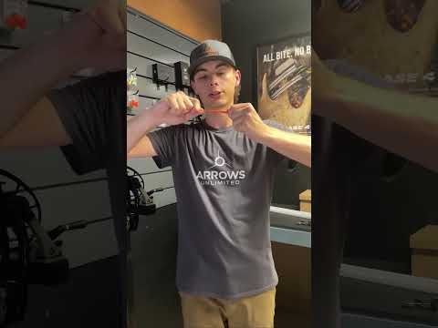 How to Install Monkey Tails #archery  #shorts