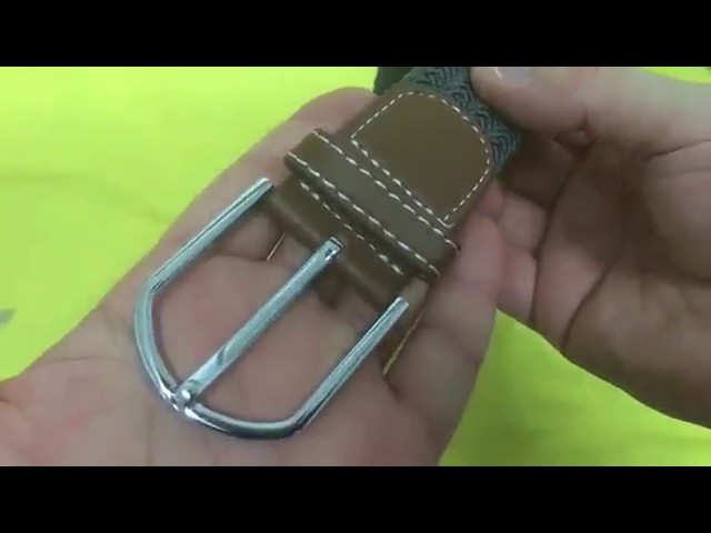 Vídeo relacionado con flintronic Cinturón Elástico Trenzado para Niños y Niñas - Ajustable, Tejido Elástico para Pantalones Vaqueros, Informal, Escolar, Uniforme, Jeans - 66 CM