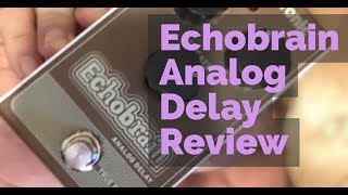 Video thumbnail for TC Electronic Echobrain Analog Delay Pedal Review by Nick Iden