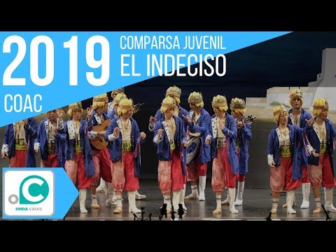 Comparsa juvenil, El indeciso - Final juvenil