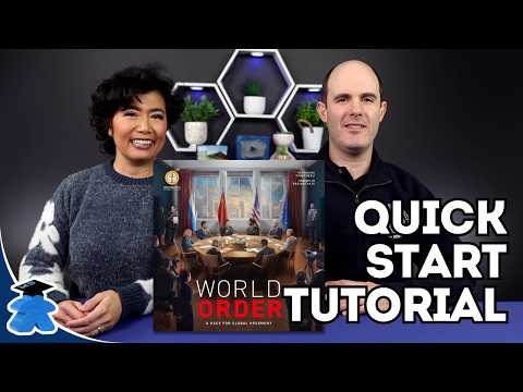 World Order - Start Playing in 14 Minutes. Concise Board Game Tutorial