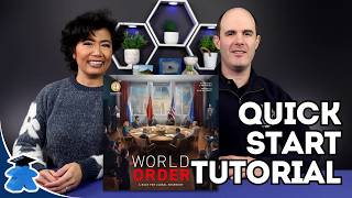 World Order - Start Playing in 14 Minutes. Concise Board Game Tutorial