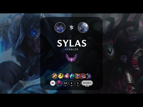 Sylas Jungle vs Volibear - KR Master Patch 13.9