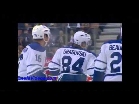 Devils @ Maple Leafs - Mikhail Grabovski Scores - 101118