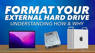 Understanding how to FORMAT your NEW External Hard Drive for your MAC - A look at Apple Disk Utility