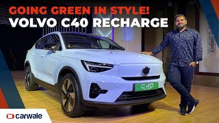 Volvo C40 Recharge Electric SUV Launch in August 2023, Range, Interior, Space Explained | CarWale Volvo C40 Recharge Electric SUV Launch in August 2023, Range, Interior, Space Explained | CarWale