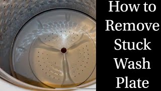 How to Remove Washplate or Agitator on Maytag or Whirlpool Washers.
