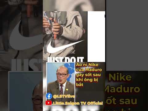 Áo nỉ Nike của Maduro gây sốt sau khi ông ʙị ʙắᴛ