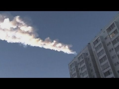 I danni del meteorite in Russia