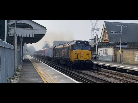 More hoover traction! 50007 and 50049 with a 458 drag 14/02/23