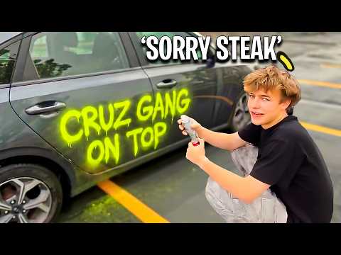 I Destroyed Steak's Car..